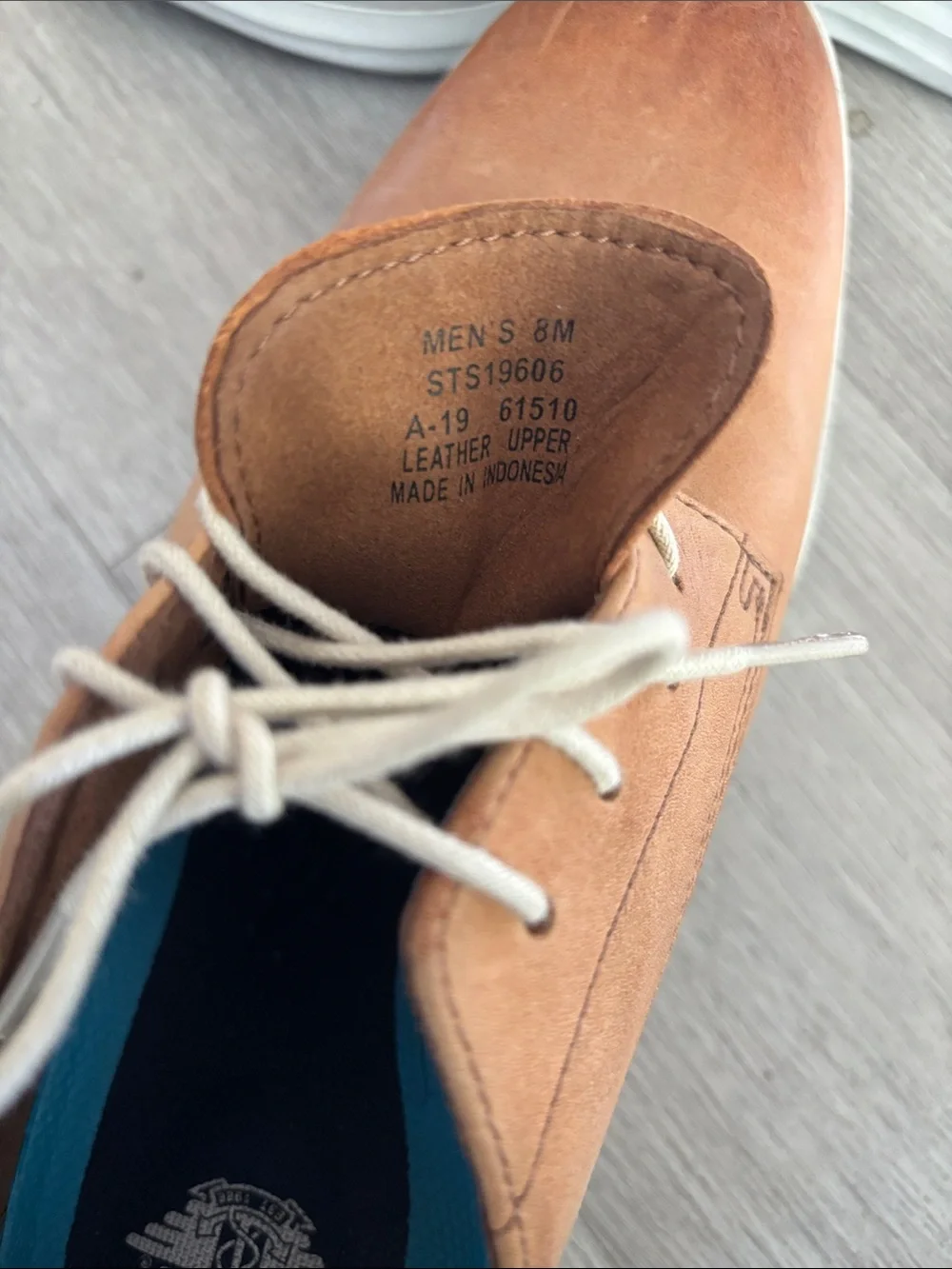 Dockers Men's Brown Leather-Style Casual Boat Shoes